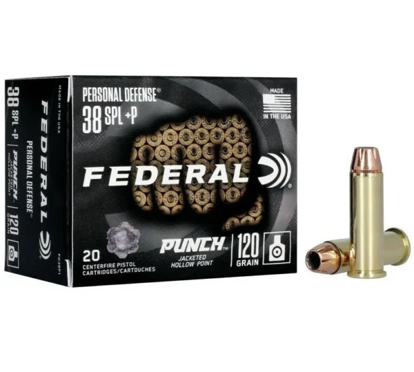 Federal Punch 38 SPL +P 120 Grain 20Rd
